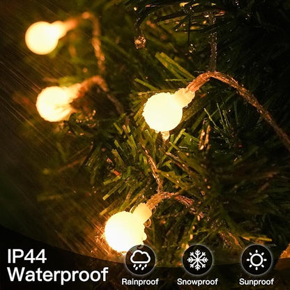 Christmas Fairy Lights, 33ft 100 LED Battery Twinkle Lights
