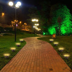 Café-Style Outdoor String Lights, 8ft Globe Bulbs