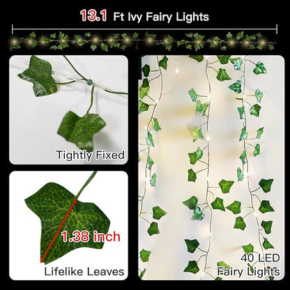 1ft Warm White String Lights for Backyard, Waterproof LED