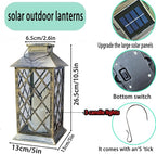 Backyard Solar Hanging Lanterns, Classic Backyard Decor