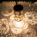 Firework Solar Hanging Lanterns, Rustic Backyard Decor