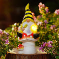10" Solar Gnome Garden Statue Light, Outdoor Decor