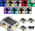 Solar Dock Lights 4-Pack, Waterproof LED