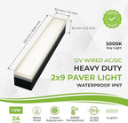 Solar Ground Disk Lights, Waterproof LED