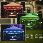 40ft Fairy String Lights, Waterproof Patio