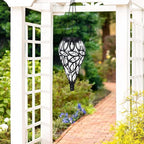 Backyard Solar Lantern Set, Rustic Patio Lighting