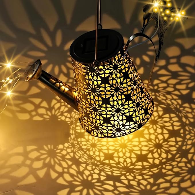 Solar Courtyard Lanterns, Porch Hanging LED Decor