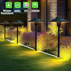 Warm White Solar Path Lights, Outdoor Walkway LED