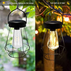 Garden Solar Lantern Set 2-Pack, Charming Garden Lighting