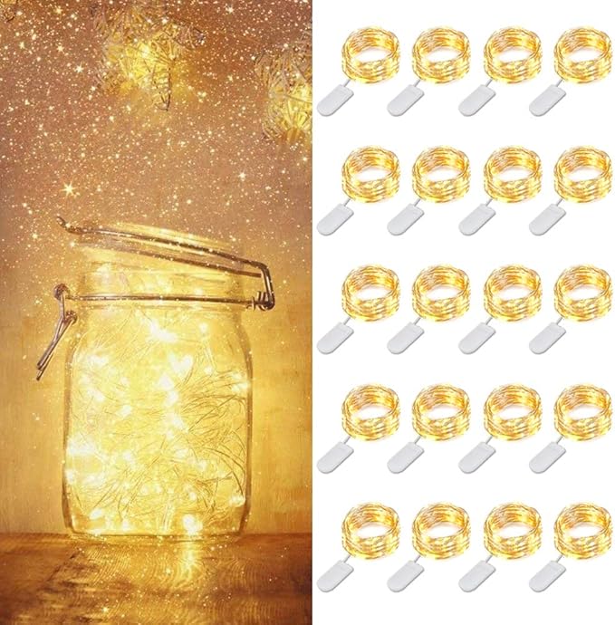 3ft Warm White Outdoor Edison String Lights, Weatherproof