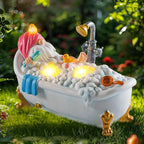 Solar Gnome Garden Statue Light, Outdoor Decor