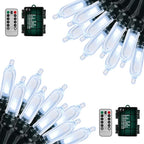 Christmas Yard String Lights, 18ft 50 LED Waterproof