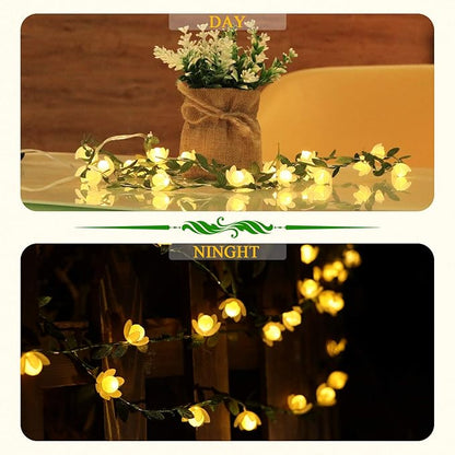 Christmas Porch String Lights, 2ft 50 LED Waterproof