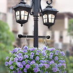 2-Pack Upgraded Solar Post Cap Lights for Fence, LED