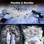 20-Pack Christmas String Lights, 7ft 20 LED Waterproof Twinkle Lights
