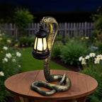 Snake Solar Lawn Figurine Light, Waterproof