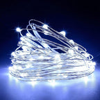 Christmas Backyard String Lights 4-Pack, 33ft Waterproof