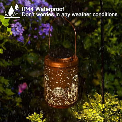 Birthday Gifts for Women - Mothers Day Gifts for Mom, Grandma, Solar Lanterns Outdoor Waterproof - Turtle Solar Lights Outdoor Garden Decor for Outside,Patio, Yard