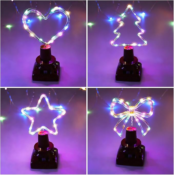 VOOKRY 8 Pack Solar Powered Wine Bottle Lights, 20 LED Waterproof Outdoor Solar Fairy String Cork Lights for Wedding, Christmas, Party, Garden, Patio, Tabletop Decor(Multicolor)