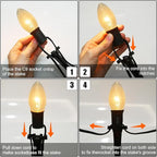 25-Pack Solar Landscape Lights for Walkway