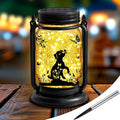 Dog Solar Lanterns, Waterproof LED Outdoor Lights