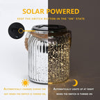 Backyard Solar Lantern Set 2-Pack, Charming Patio Lighting