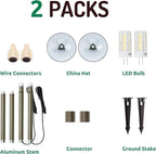 Solar Yard Path Lights, Waterproof
