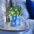 4-Pack Christmas String Lights, 1ft 50 LED Waterproof Twinkle Lights