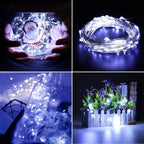 Christmas LED String Lights, Waterproof Timer Lights