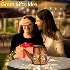 Charming Hummingbird Solar Lanterns for Backyard, Waterproof LED
