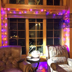Halloween String Lights, 20ft 60 LED Waterproof Twinkle Lights