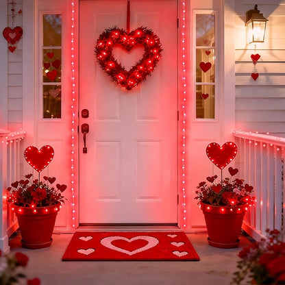 Christmas Fairy Lights 4-Pack, 1ft 50 LED Battery Twinkle Lights