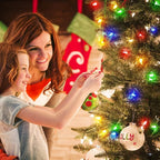 Christmas String Lights, 33ft 100 LED Waterproof Twinkle Lights