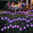 Solar Yard Path Lights 4-Pack, Waterproof