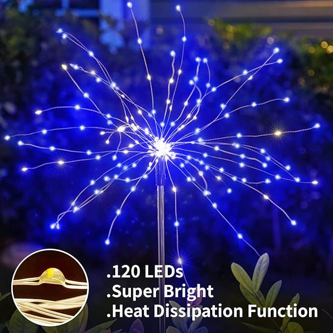 Solar Driveway Path Lights, Waterproof