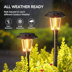 8-Pack Solar Path Lights, Outdoor Garden LED