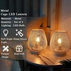 Courtyard Solar Lantern Set, Decorative Porch Lighting