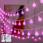 33ft White Outdoor Edison String Lights, Weatherproof
