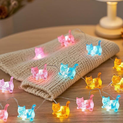 10ft LED Patio String Lights, Waterproof Outdoor