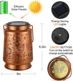 Solar Butterfly Lanterns, Yard Hanging LED Decor