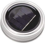 Solar Mason Jar Lights, 20 LED Fairy Firefly