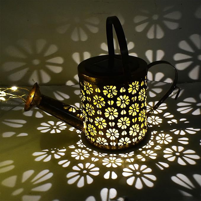 Backyard Solar Lantern Set, Decorative Garden Lighting