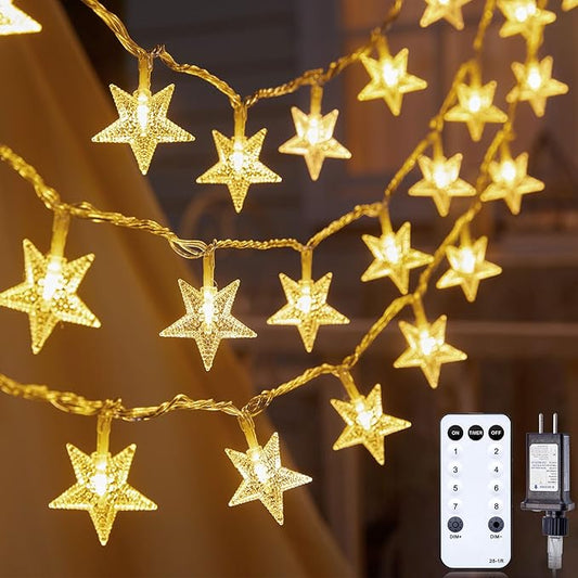 33ft Warm White Outdoor Edison String Lights, Weatherproof