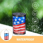 Courtyard Solar Hanging Lanterns, Classic Garden Decor