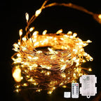 Christmas Yard String Lights, 7ft 120 LED Waterproof