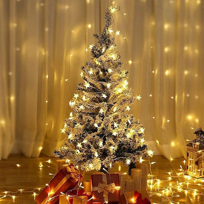 32ft Christmas LED String Lights, Waterproof Timer Lights