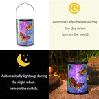 Butterfly Solar Lantern Set, Decorative Patio Lighting