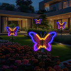 2-Pack Solar Landscape Lights for Driveway