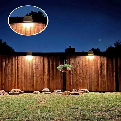 Arrownine Landscape Lighting Low Voltage Deck Lights 5W 12-24V,Outdoor Waterproof Fence Post Lights for Patio Stairs Yard Railing Wall Light Warm White Bronze Color 4 Packs