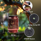 Butterfly Solar Lanterns, Waterproof LED Backyard Lights